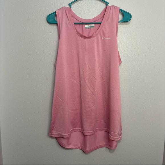 Columbia Light Pink Muscle Tee for Women - Picture 1 of 5